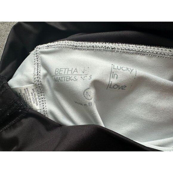 LUCKY IN LOVE X Bethanie Mattek Sands Court Worn Floral Tennis Skort Size M - Picture 5 of 5